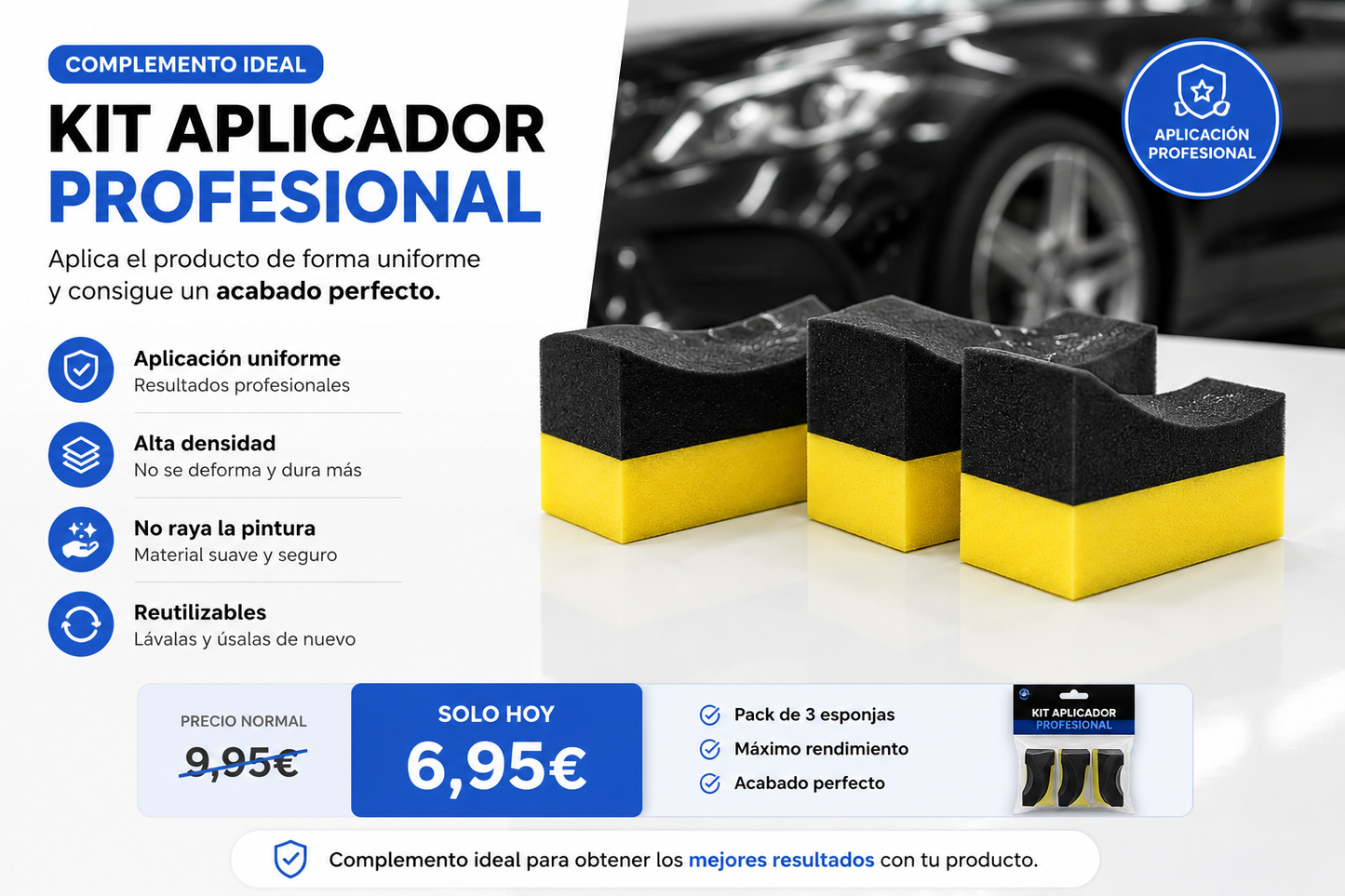 Kit aplicador profesional