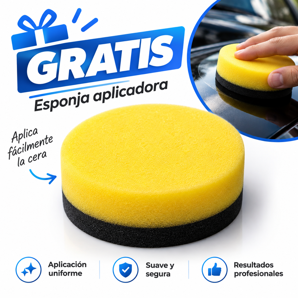 🧽 Esponja Aplicadora Profesional