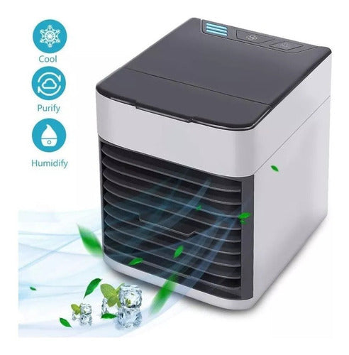 Confortia IceCool™ | Climatizador Portátil con Depósito de Agua y Función Hielo