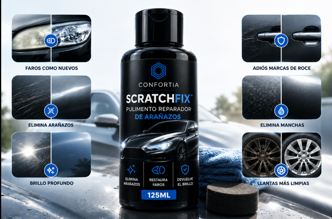 Confortia ScratchFix™ | Pulimento Reparador de Arañazos